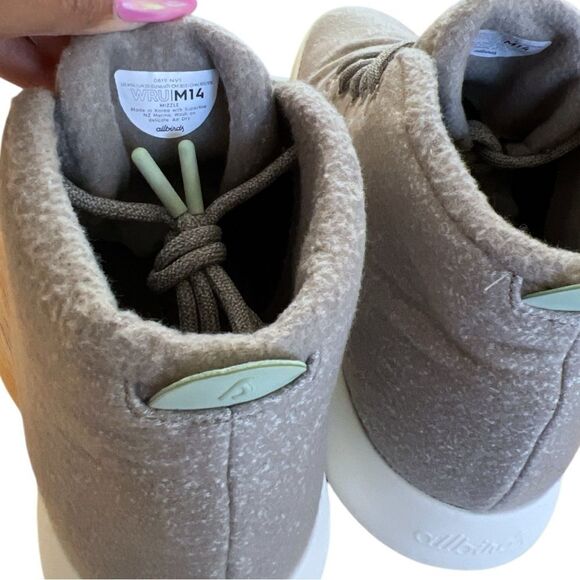 Allbirds Men’s Wool Runner Up Mizzle High Top Sneakers 
Size 14 - Picture 2 of 7